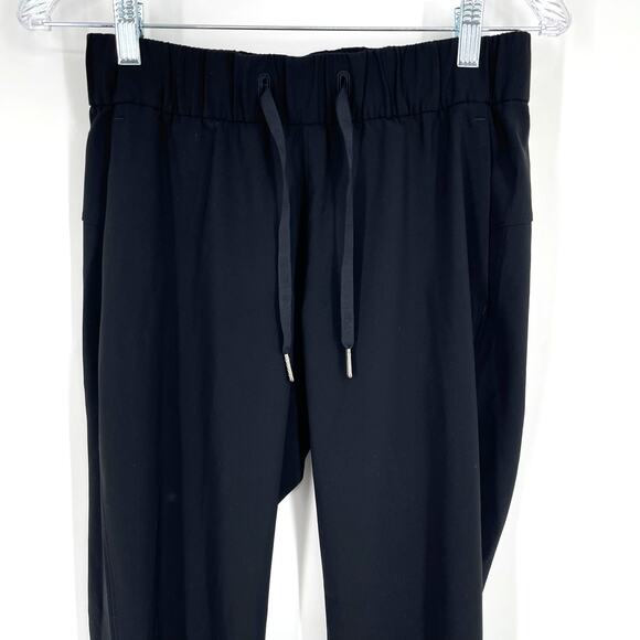 Lululemon On The Fly Pant 25" Size 4 Black - Picture 3 of 6